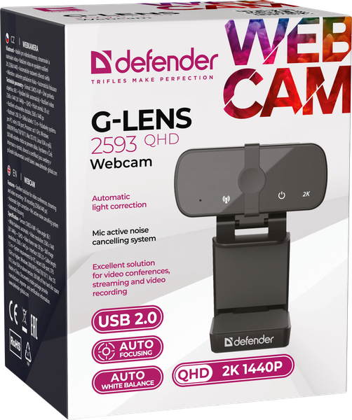 Веб-камера Defender G-lens 2593 / 63193