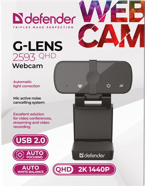 Веб-камера Defender G-lens 2593 / 63193