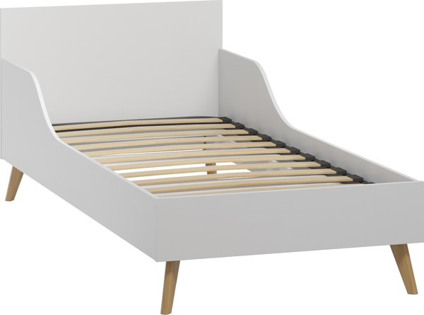 Односпальная кровать ЛофтМебель Олимпик 900 / VR-00003264