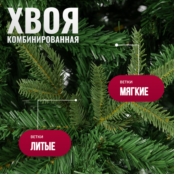 Ель искусственная Winter Fun Drop 180 / 24865