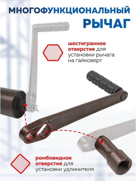 Гайковерт ручной Forsage F-3411393 HS