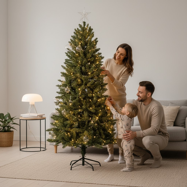 Ель искусственная Winter Fun Light 150 / 24821-150CM LED