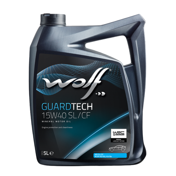 Моторное масло WOLF Guardtech 15W40 SL/CF / 8300318 - фото