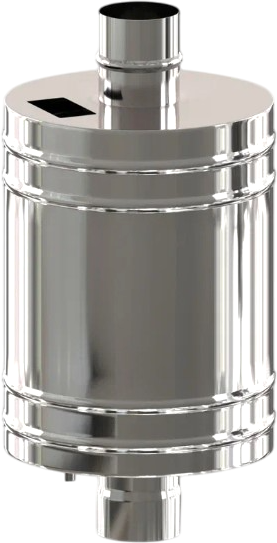 Бак на трубе Технолока Плюс 115 AISI 430/0.8мм 48л штуцер 3/4 - фото