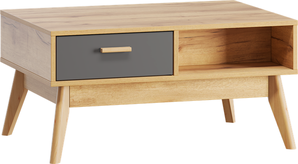 Журнальный столик ЛофтМебель Олимпик двухсторонний / VR-00003269 - фото