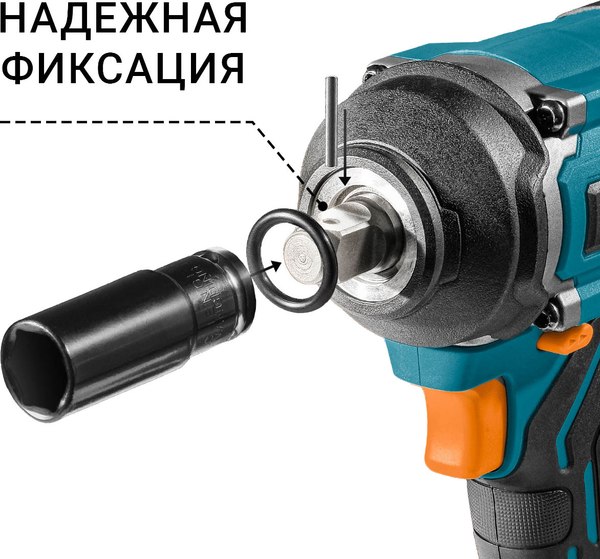 Аккумуляторный гайковерт Bort BSR-21U-S (93418675)