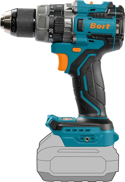 Аккумуляторная дрель-шуруповерт Bort BAB-21X (93414929)