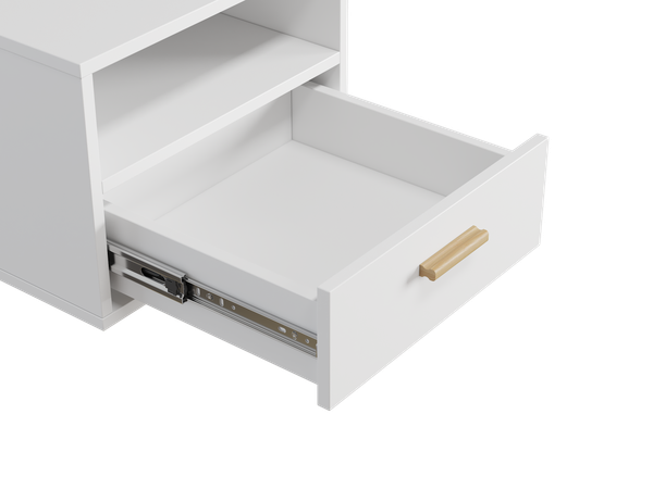 Прикроватная тумба ЛофтМебель Олимпик №2 / VR-00003272