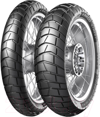 Мотошина передняя Metzeler MCE Karoo Street 110/80R19 59V TL M+S - фото