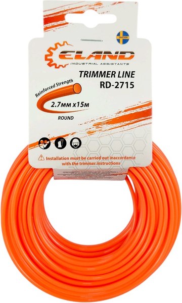 Леска для триммера Eland 2.7мм / RD-2715 - фото