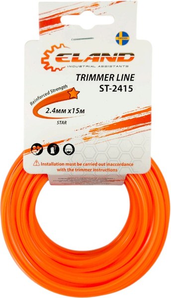 Леска для триммера Eland 2.4мм / ST-2415 - фото