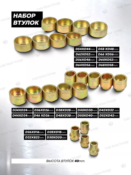 Набор автоинструмента Forsage 59 677 / F-949T1