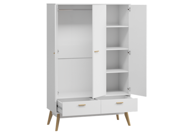 Шкаф ЛофтМебель Олимпик 3 двери / VR-00003279