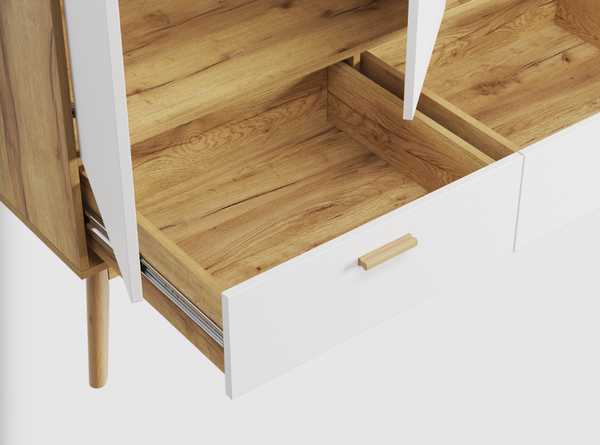 Шкаф ЛофтМебель Олимпик 3 двери / VR-00003279