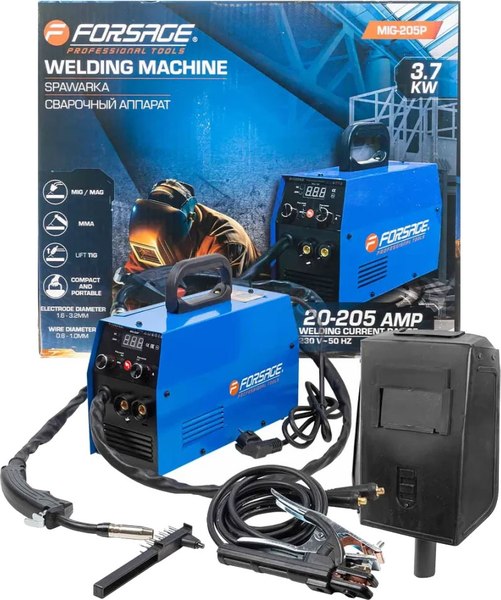 Полуавтомат сварочный Forsage 58 933 / F-MIG-205P - фото
