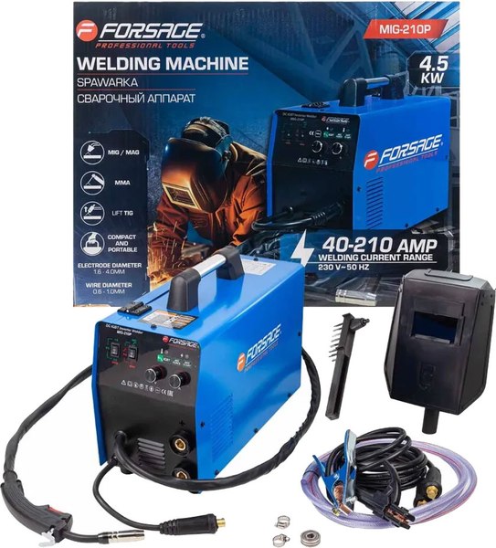 Полуавтомат сварочный Forsage F-MIG-210P - фото