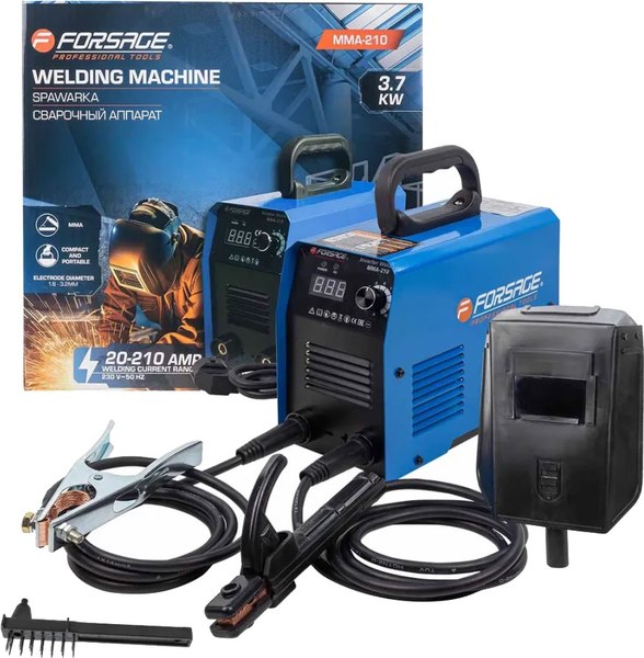 Инвертор сварочный Forsage 58 939 / F-MMA-210 - фото