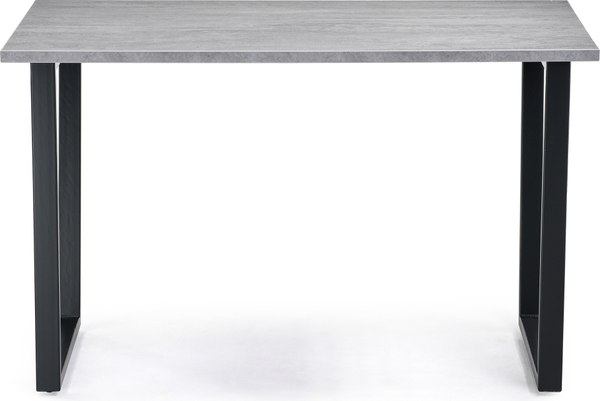 Обеденный стол Notta Лота Лофт 120 25 мм / 489666 (бетон/черный матовый)