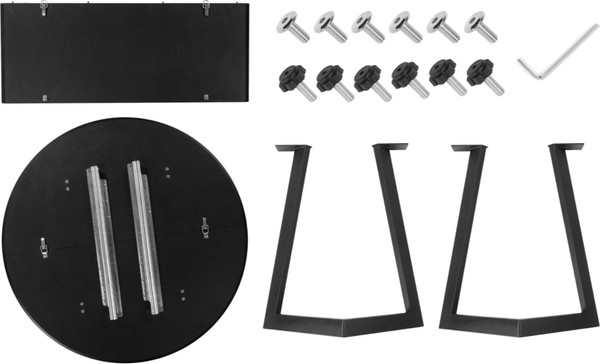 Обеденный стол Woodville Алингсос 100-140х100х76 / 532385