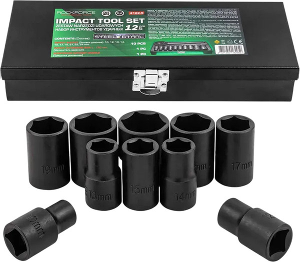Набор головок слесарных RockForce RF-4122-5 - фото