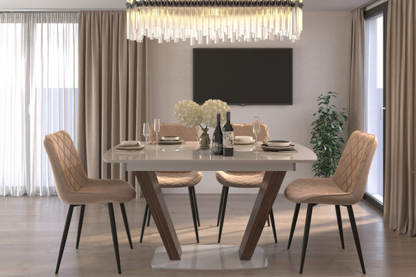 Обеденный стол Woodville Петир 120-160х80х75 / 588013