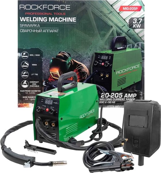 Полуавтомат сварочный RockForce 58 934 / RF-MIG-205P