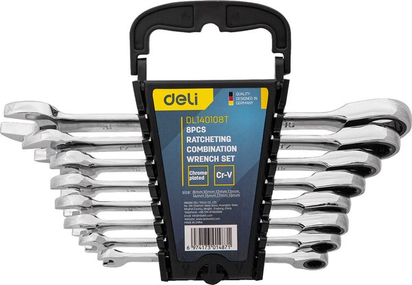 Набор ключей Deli EDL140108T - фото