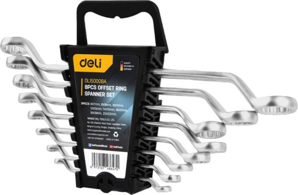 Набор ключей Deli EDL150008A - фото