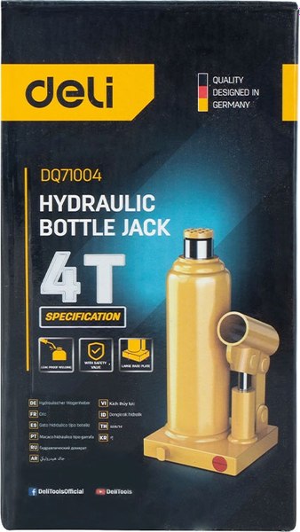 Бутылочный домкрат Deli EDQ71004