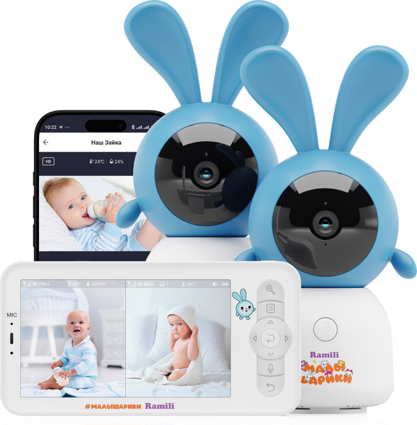 Видеоняня Ramili RV100KROSHVRC400C
