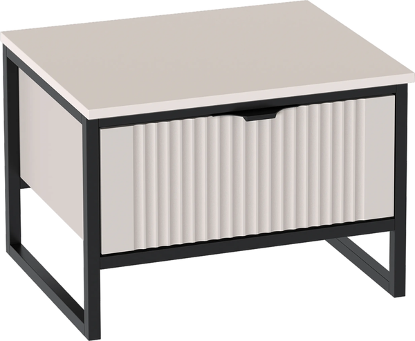 Прикроватная тумба Мебельград Нора с ящиком - фото