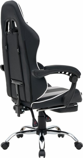 Кресло геймерское Cromex GM-145 / 532956 (черный/серый/белый)