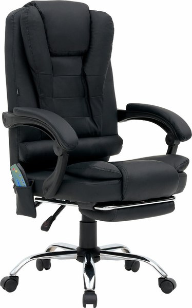 Кресло офисное Cromex MS-007 / 532960 (черный) - фото