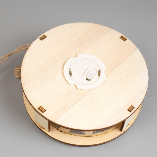 Елочная игрушка Luazon Lighting Шар со свечками / 6117337