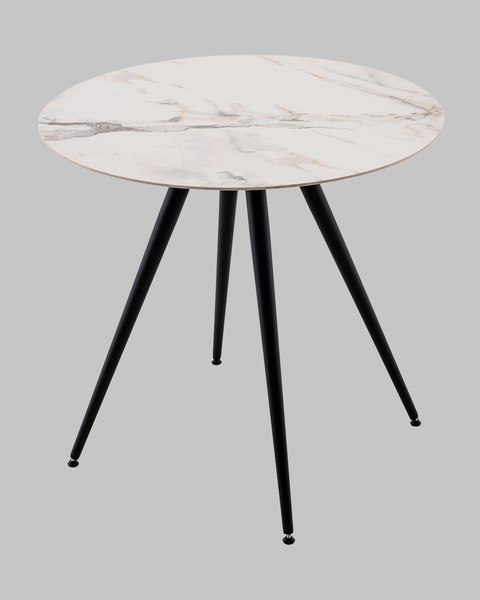 Обеденный стол Stool Group Ники круглый керамика / vd-niki-ij-800