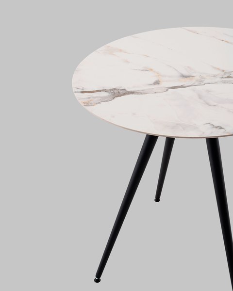 Обеденный стол Stool Group Ники круглый керамика / vd-niki-ij-800