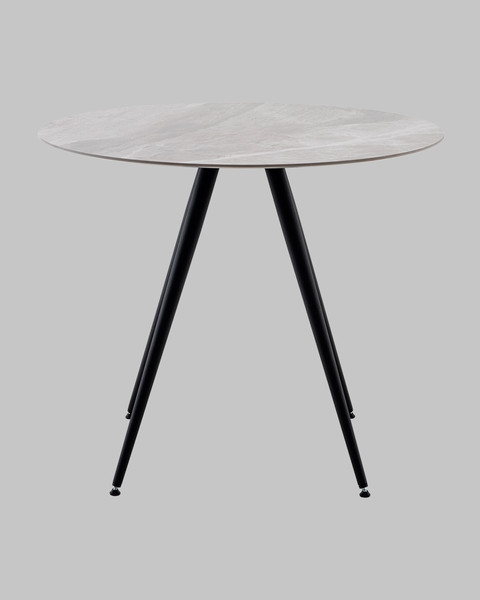 Обеденный стол Stool Group Ники круглый керамика / vd-niki-ilg-900