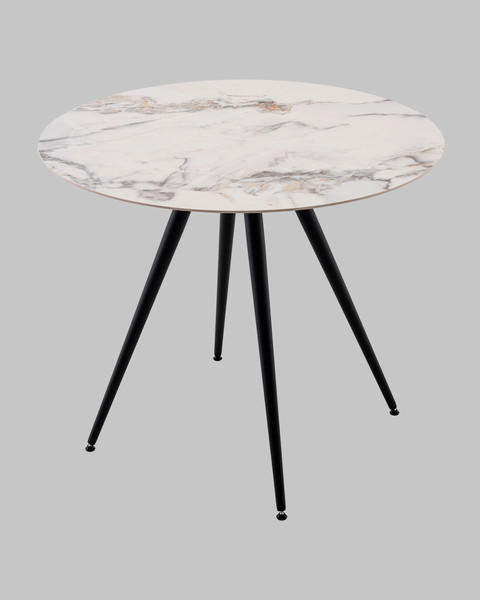 Обеденный стол Stool Group Ники круглый керамика / vd-niki-ij-900