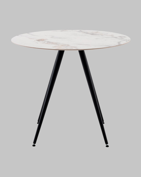 Обеденный стол Stool Group Ники круглый керамика / vd-niki-ij-900