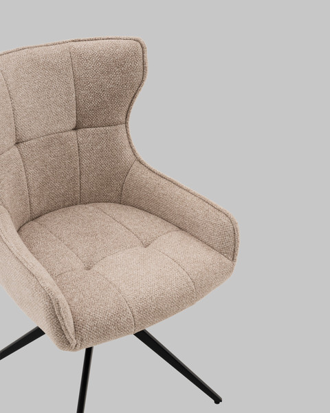 Стул Stool Group Carlene вращающийся / DC-2409007 beige FL26