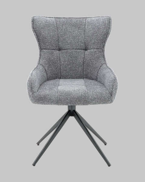 Стул Stool Group Carlene вращающийся / DC-2409007 grey FL07