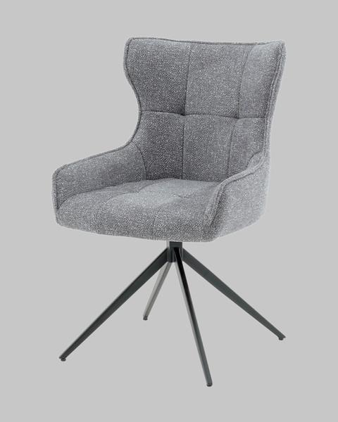 Стул Stool Group Carlene вращающийся / DC-2409007 grey FL07