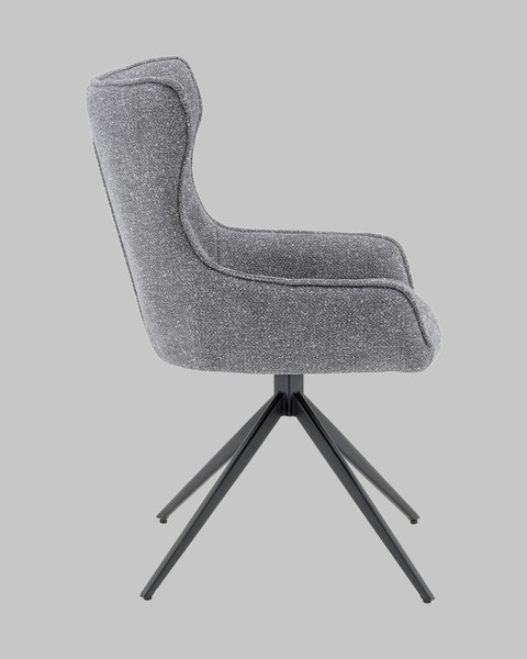 Стул Stool Group Carlene вращающийся / DC-2409007 grey FL07