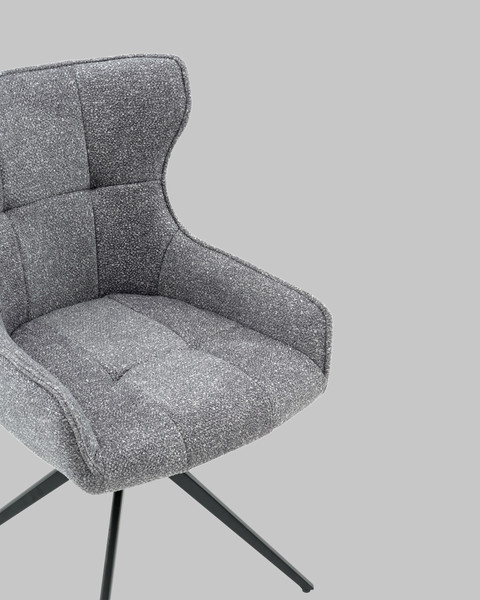 Стул Stool Group Carlene вращающийся / DC-2409007 grey FL07