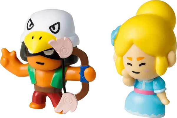 Набор фигурок коллекционных Brawl Stars Пайпер и Бо / BRW2015F - фото