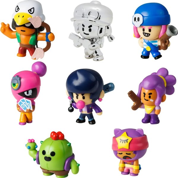 Набор фигурок коллекционных Brawl Stars Спайк и Сэнди / BRW2070A - фото