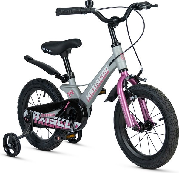 Детский велосипед Maxiscoo Space Стандарт Плюс 14 2025 / MSC-S1443