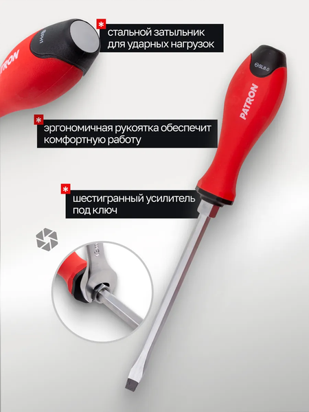 Набор отверток Patron 64 831 / P-7007