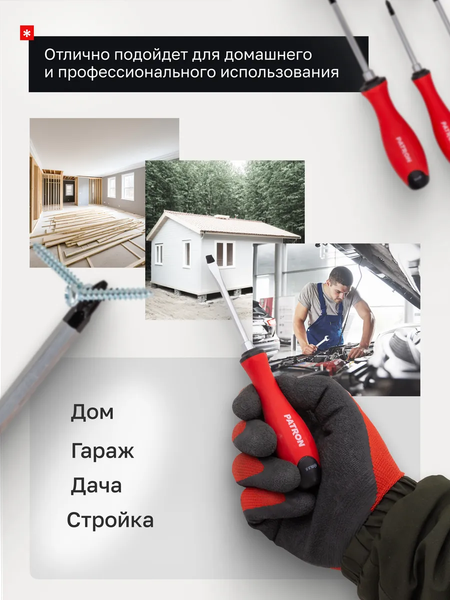 Набор отверток Patron 64 831 / P-7007