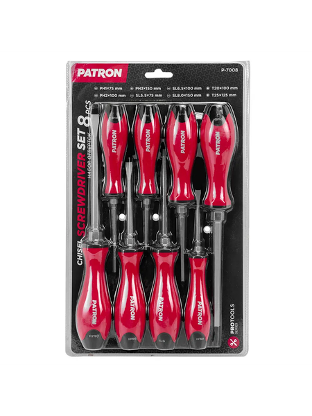Набор отверток Patron 64 832 / P-7008